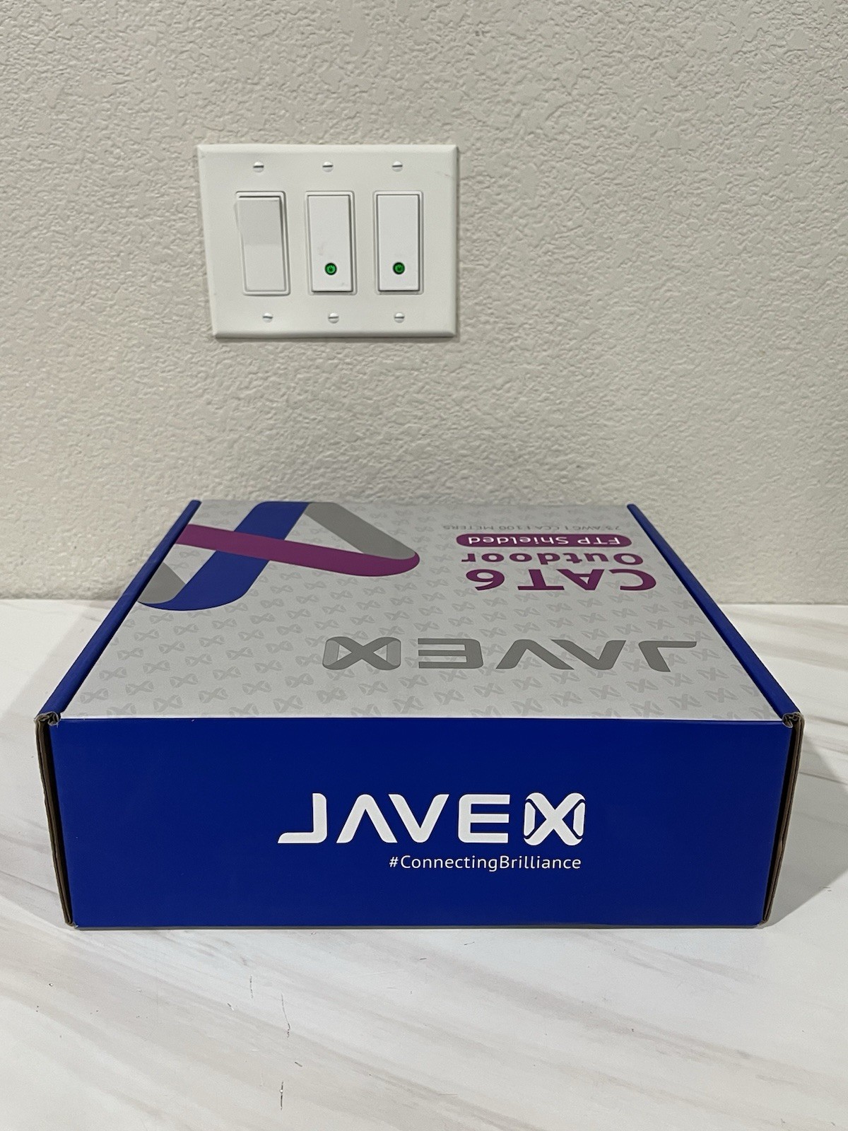 Javex CAT6 Outdoor FTP Sheilded 23 AWG CCA 100 Meters Ethernet Cable New