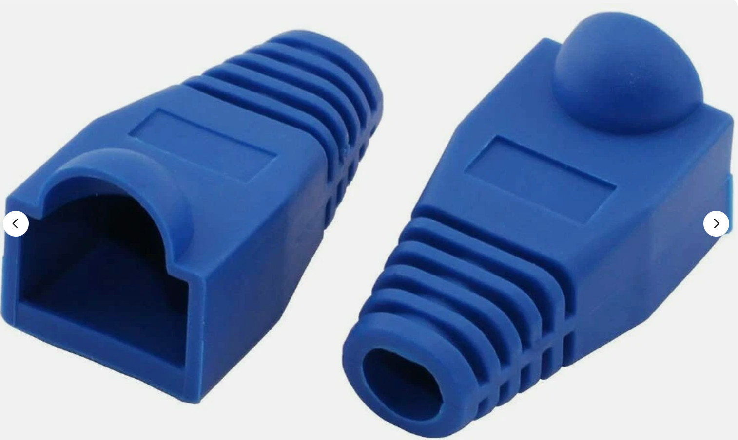 50 Cables To Go RJ45 04757 Cat5e/Cat6 End Cap Ethernet Cable Plug Cover(J10)