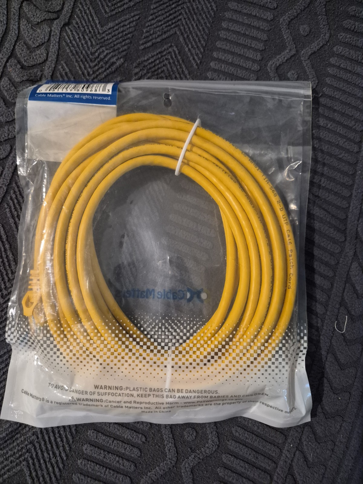 20 Feet CAT 6 550 Mhz UtP Stranded Assemble Netork Cable