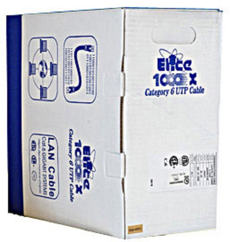 1000′ FT CAT6 E ETHERNET LAN CABLE 1 Gbps CAT-6 WIRE 1000 UTP NETWORK RJ45 RJ-45