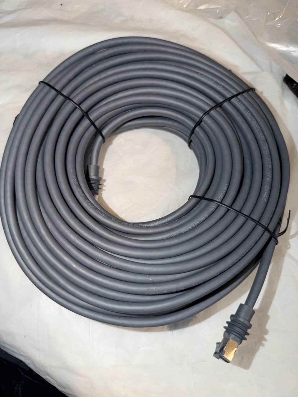 100FT Starlink Gen 3 & Mini Ethernet Cable Extension, Waterproof Outdoor cable