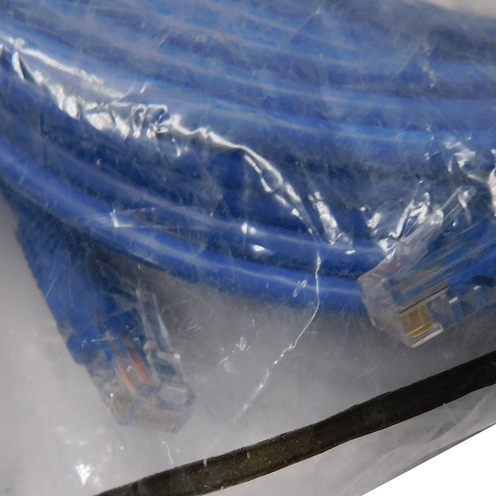 (Lot of 7) NEW Tripp-Lite N002-100-BL 100′ Cat5e Blue Molded Patch Cable