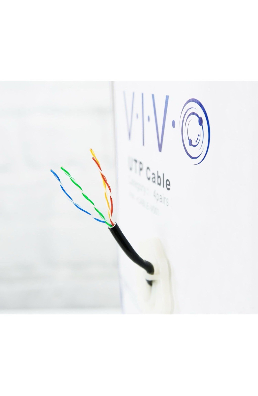 VIVO Waterproof 500ft Bulk Cat5e Wire, CCA Ethernet Cable, UTP Pull Box outdoor