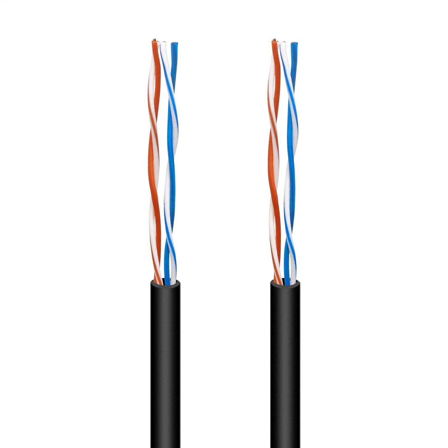 6FT DSL Modem Data Cable High-Speed Twisted Pair UTP RJ11 Male to Male Cord