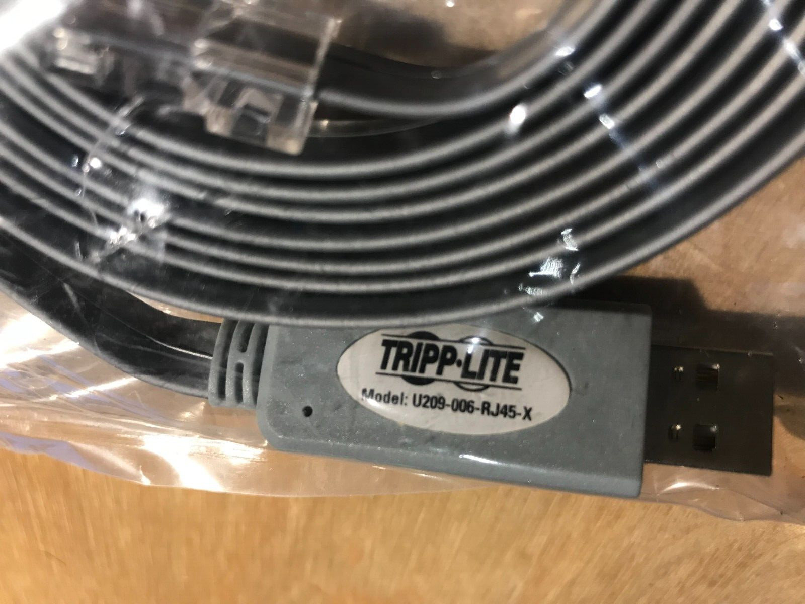 Tripp Lite U209-006-RJ45-X USB Type-A to RJ45 Cisco Serial Rollover Cable