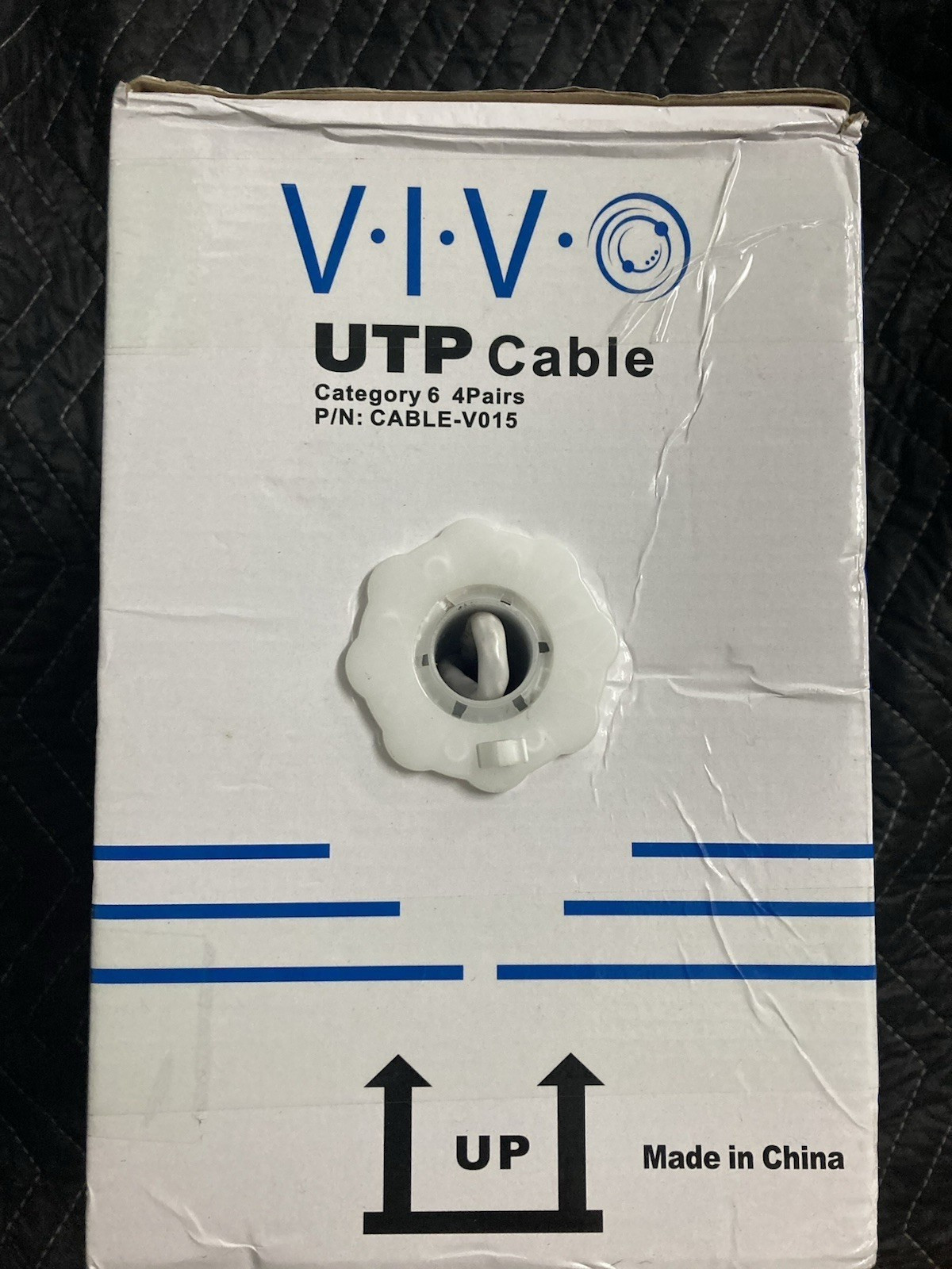 VIVO 250ft Bulk Cat6 Ethernet Cable / Wire UTP