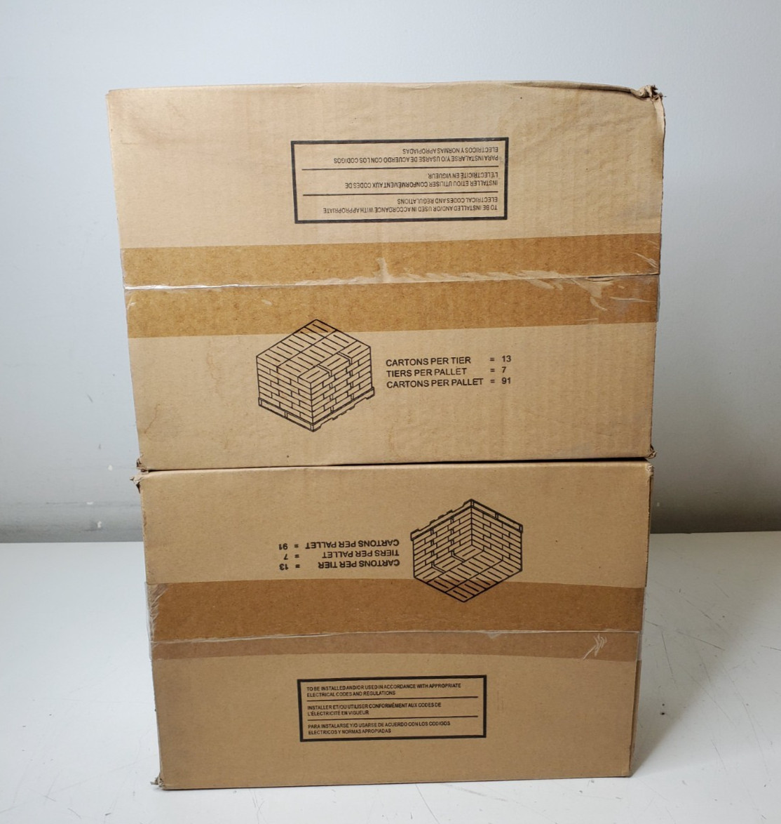 New/Sealed Lot of 20 Leviton 10ft Extreme CAT 6 Blue Patch Cord (060-62460-10L)