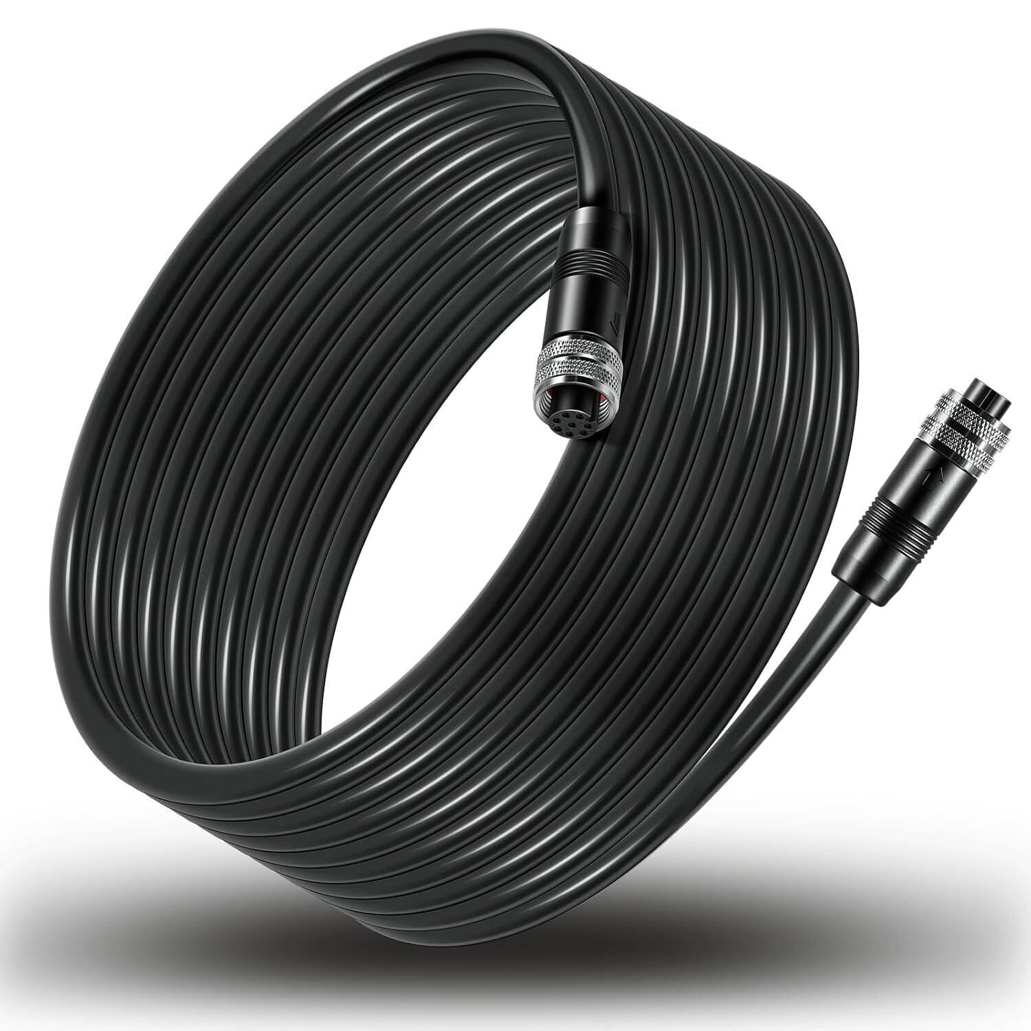 AS EC 20E 8 pin Ethernet Cable 20 Feet for Humminbird APEX, SOLIX, Onix 720073-3