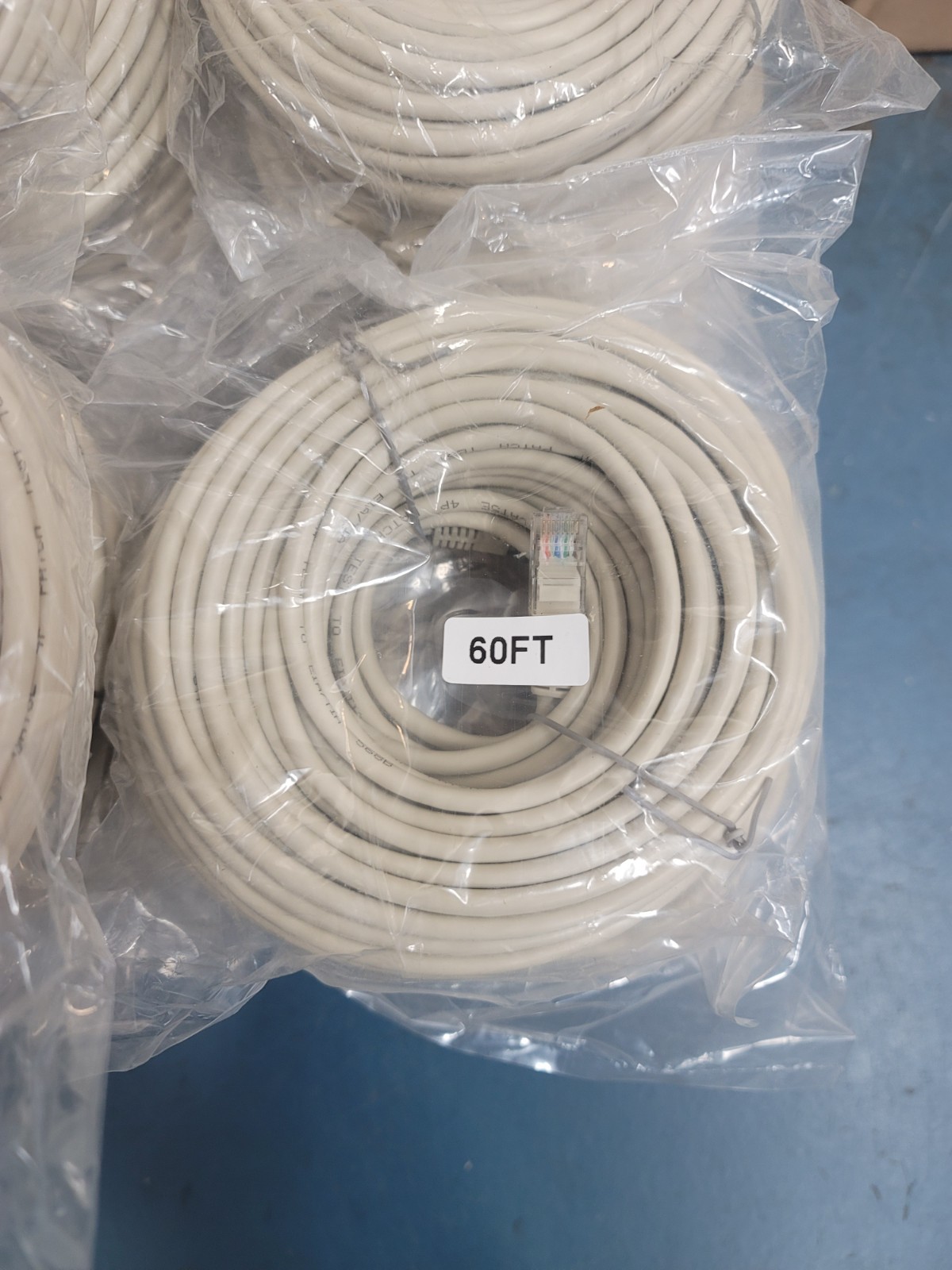 60 Ft UTP CAT5E 4P ETHERNET EIA/TIA 568B CABLE
