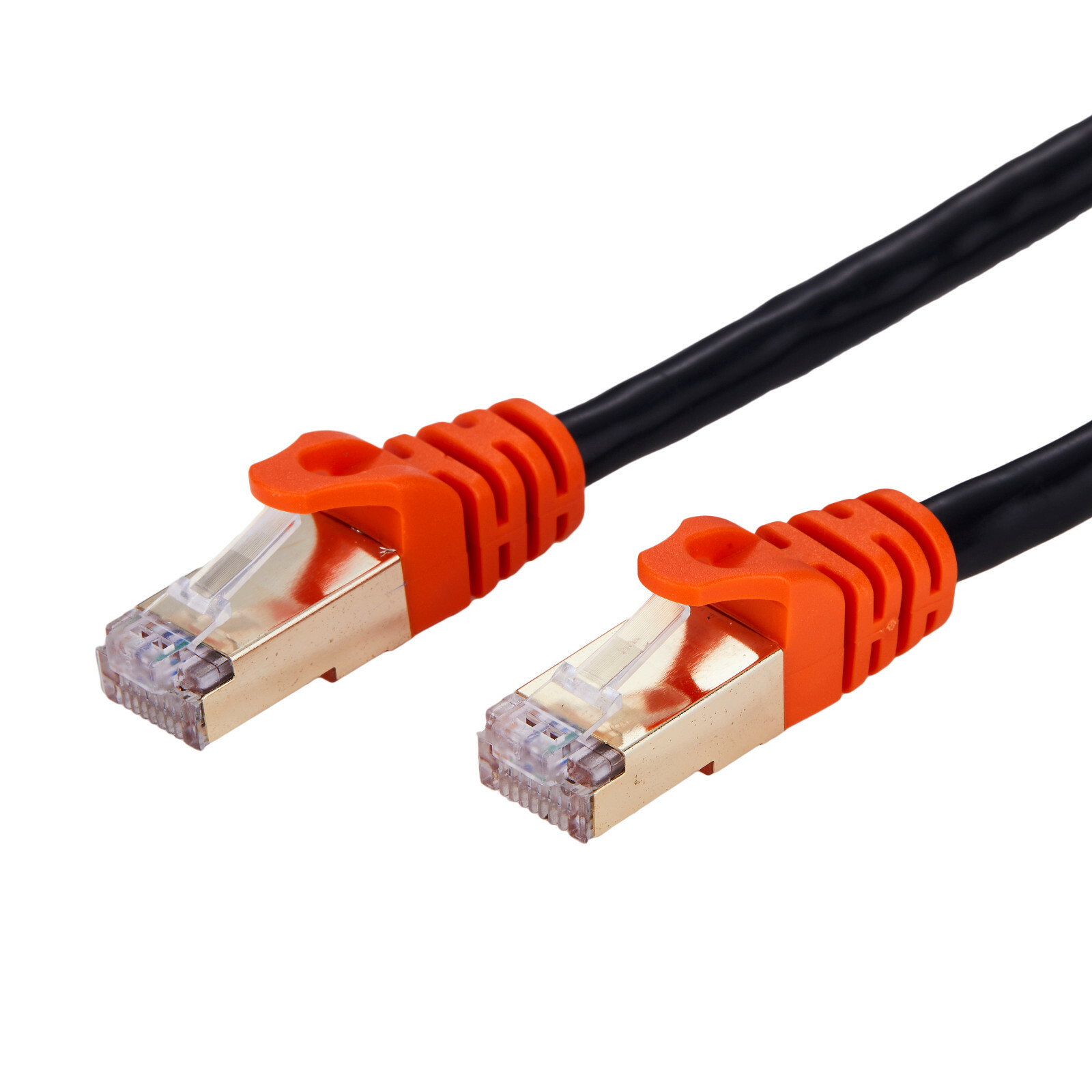 Cat7 Outdoor Direct Burial Patch Cable Weatherproof 26AWG Copper Ethernet Lot