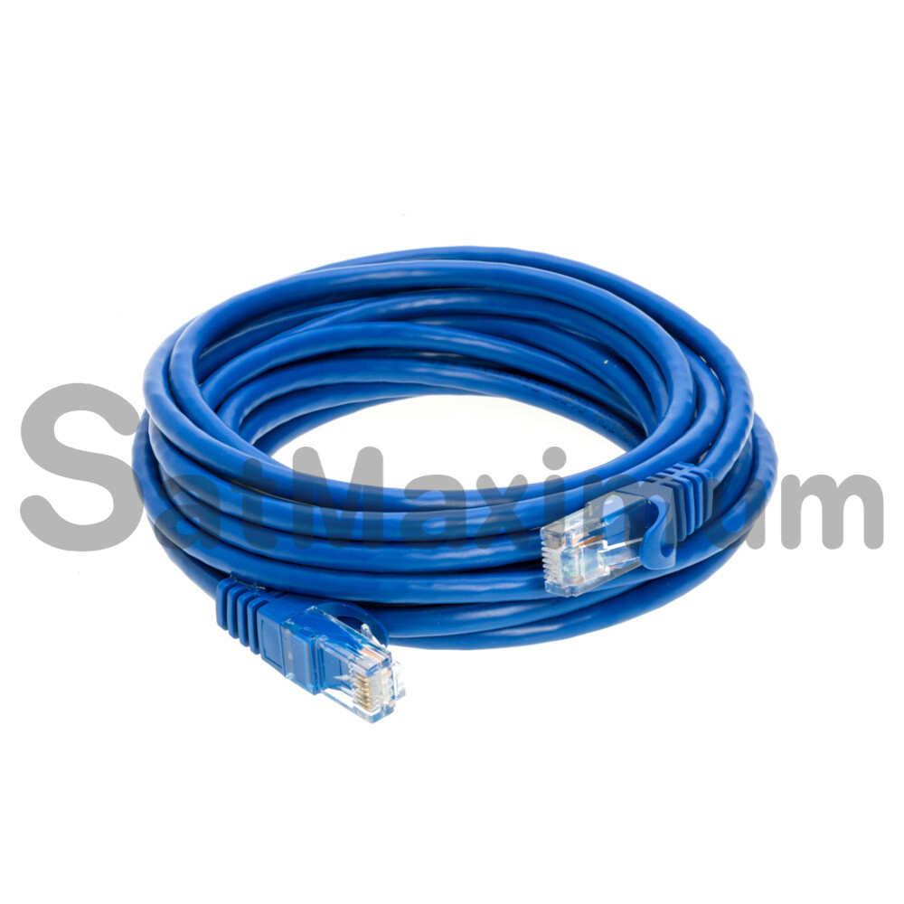 CAT6e / CAT6 Network Patch Cable RJ-45 Ethernet LAN Cable Blue 1.5FT – 20FT LOT