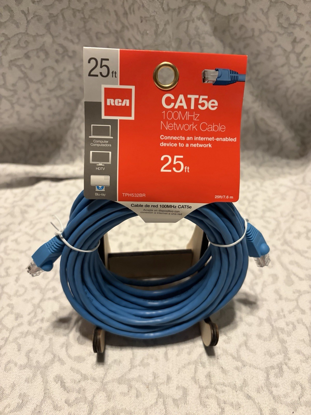 RCA CAT5e 25 Foot 100MHz Network Cable