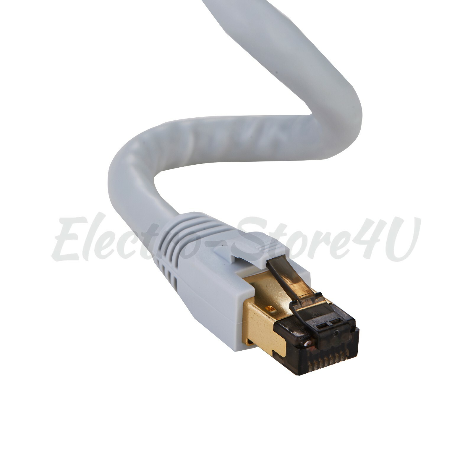 Cat 8 Ethernet Cable Gray RJ45 Network UTP Lan Cable Patch Cord S/FTP 26AWG Lot