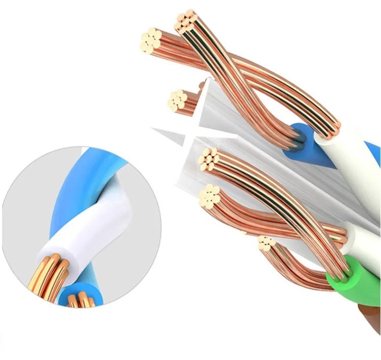 Cat 6 CAT6 Patch Cord Cable 500mhz Ethernet Internet Network LAN RJ45 UTP WHITE