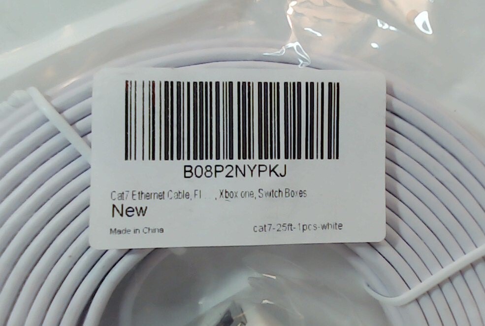 CAT7 Network Copper Gold Plated SFTP Shielded Ethernet RJ45 Patch Cord (EL061)