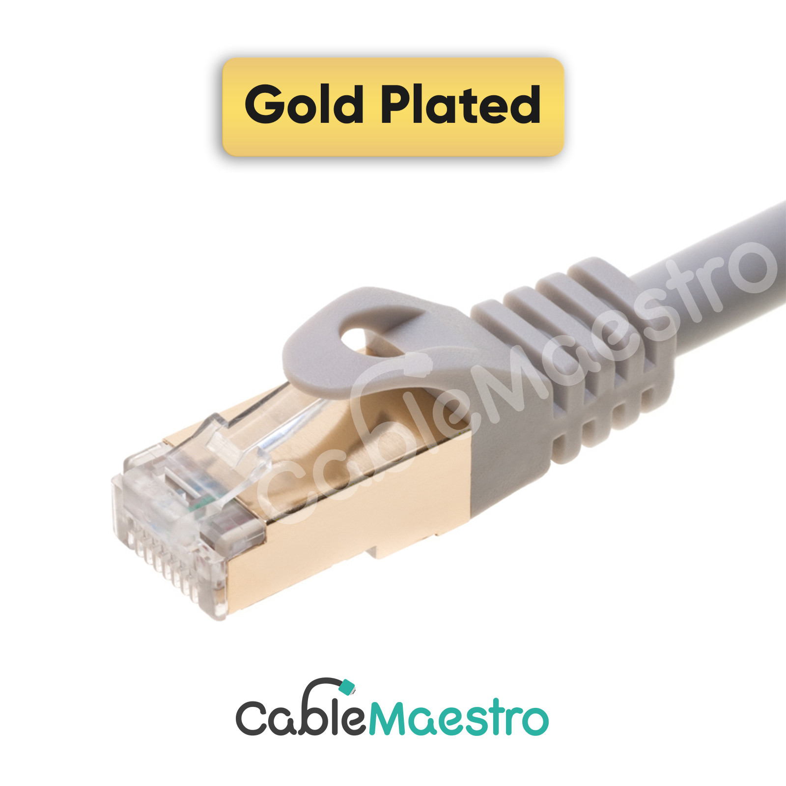 CAT7 Ethernet Cable LAN Copper Patch Cord S/FTP Shielded Wire Gaming 6-200FT Lot