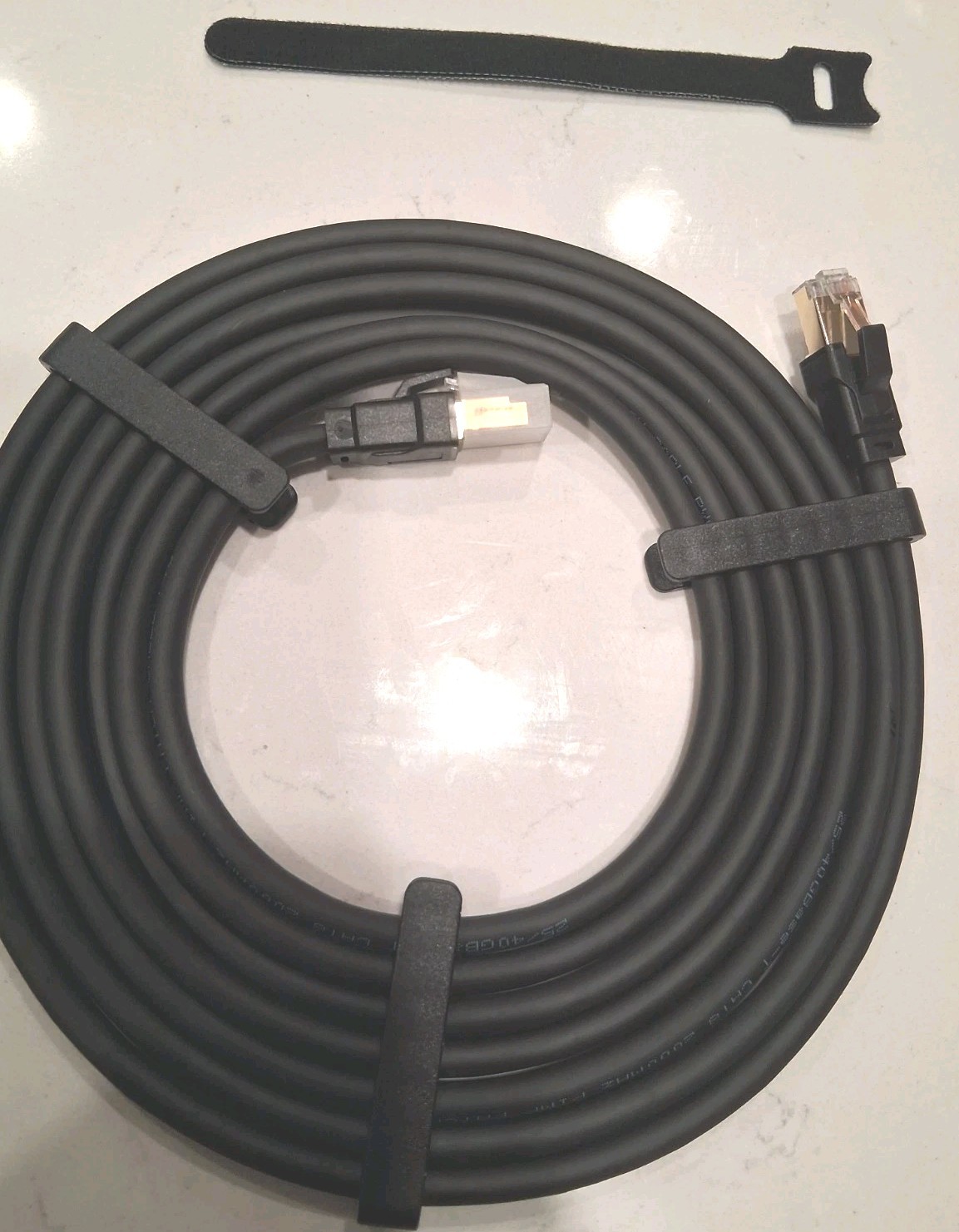 10ft Cat 8 Ethernet Cable RJ45 Super Speed 40Gbps Patch LAN Network Gold Plated