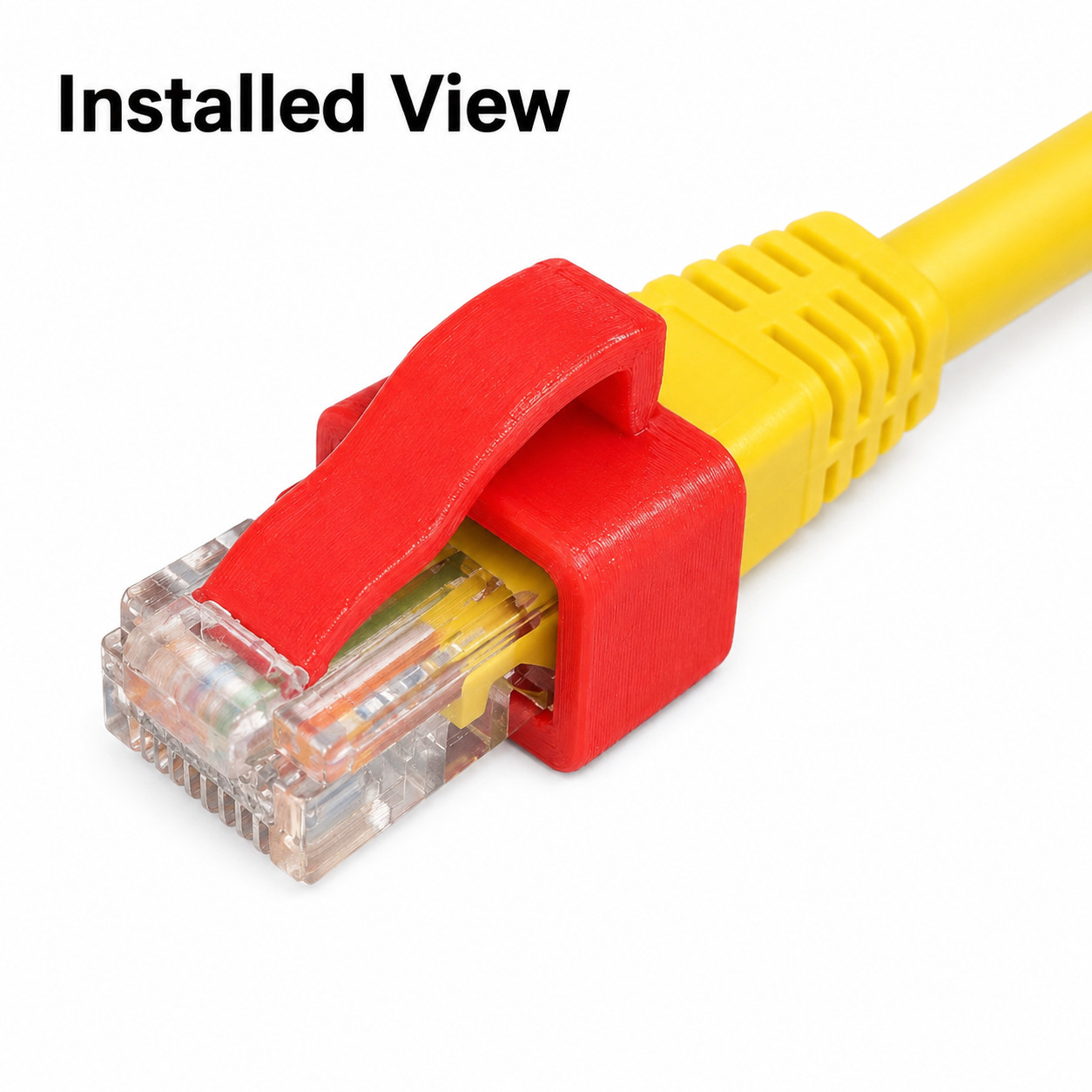 RJ45 Ethernet Cable Clip Repair Fix 10 Pack Broken Tab Lock Replacement PETG
