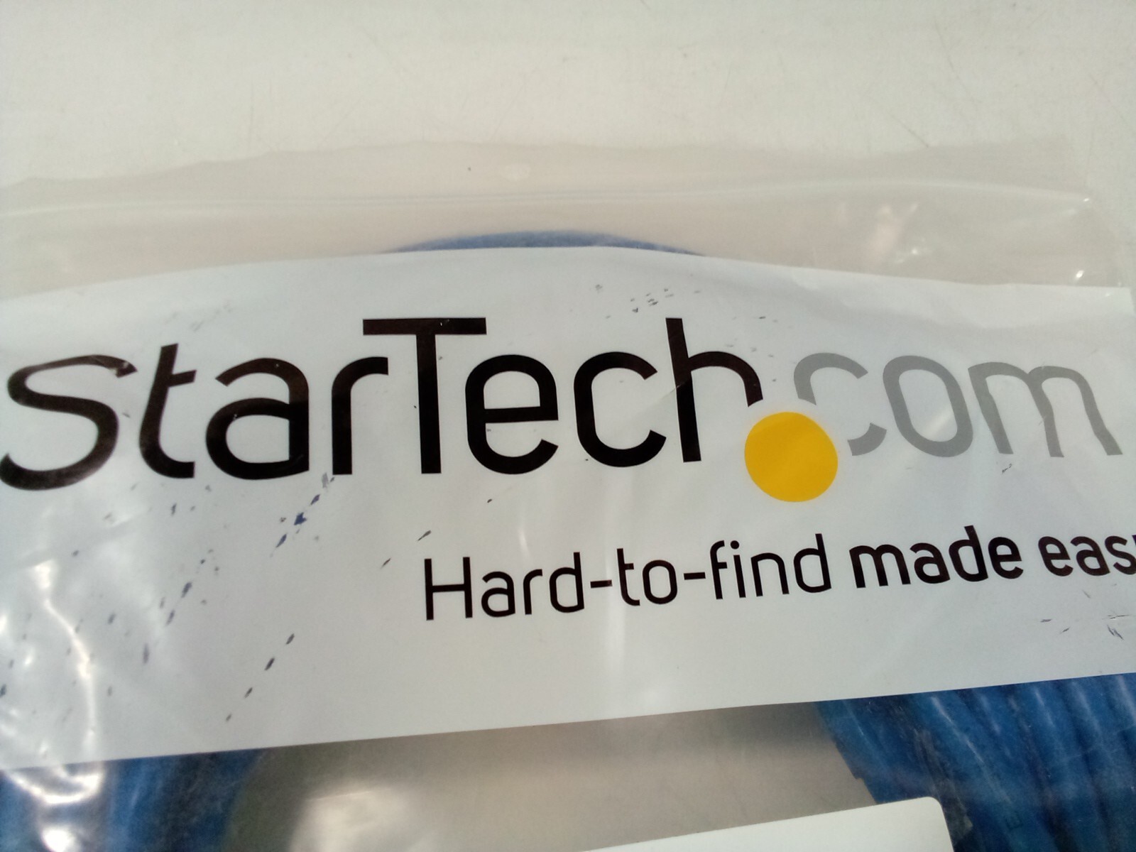 StarTech.com 75ft CAT6 Ethernet Cable – Blue Molded Gigabit – 100W PoE UTP 650MH