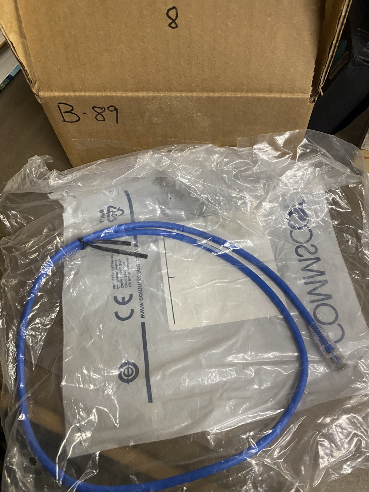 Commscope UNC6-BL-3F 3 Feet Patch Cable cat6 Blue