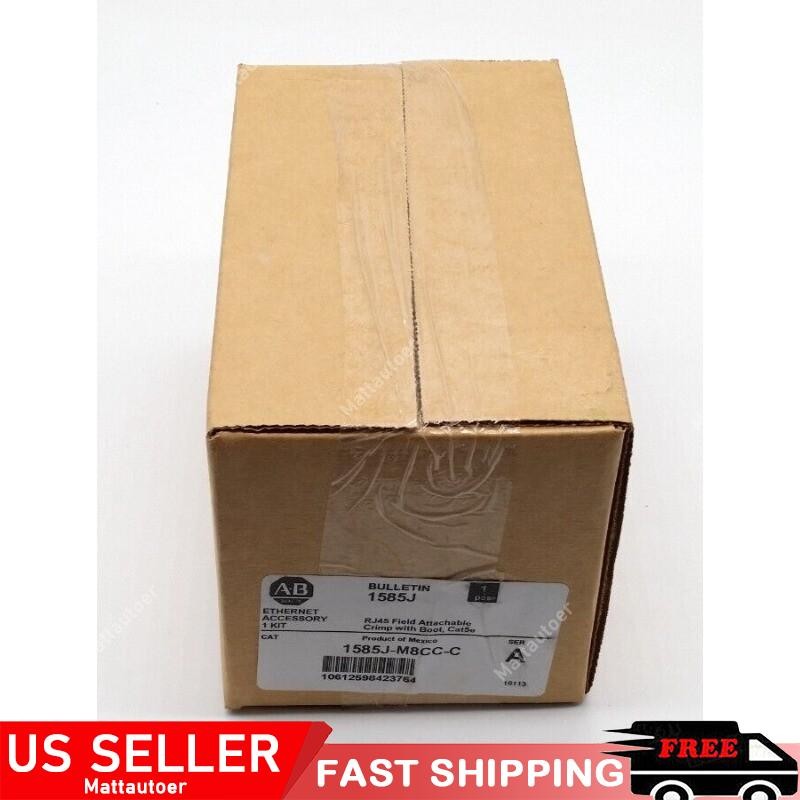 Allen-Bradley 1585J-M8CC-C Ethernet Accessory 1585J-M8CC-C US Free Tax