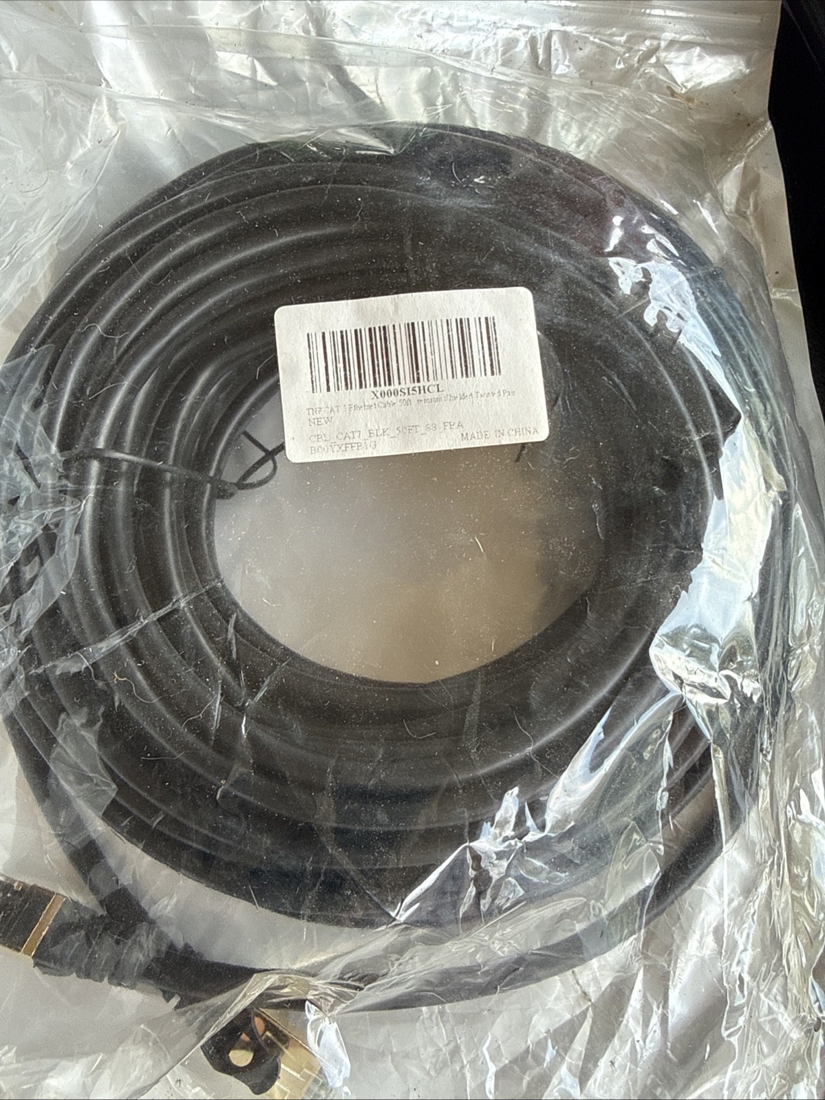 cat 7 cable iso/iec 11801 eia/tia-568b verified. 100ft. Buy 3 Get 50ft Cable.