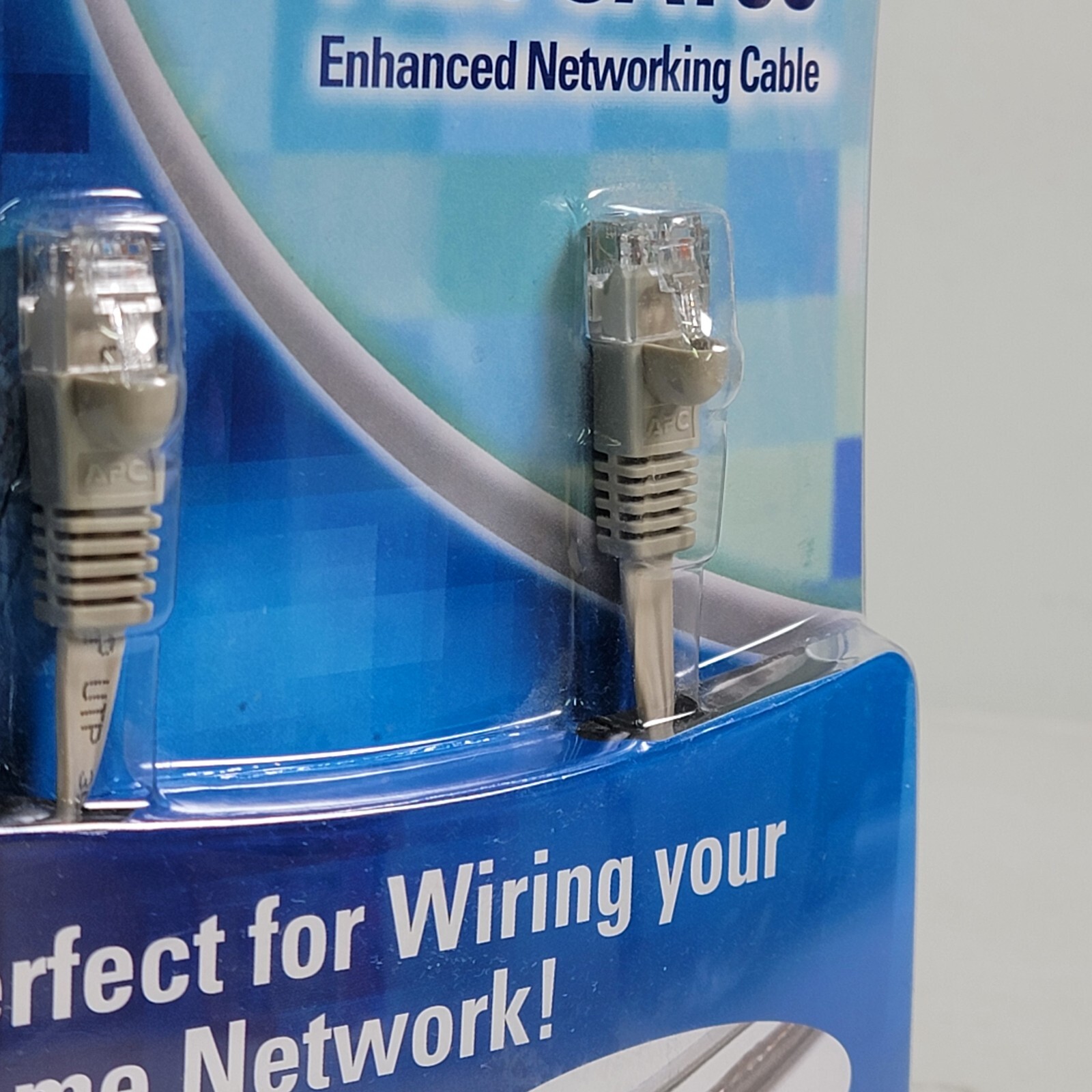 APC 50ft Flat Cat5e RJ45 Enhanced Networking 350MHz Booted Ethernet Patch Cable