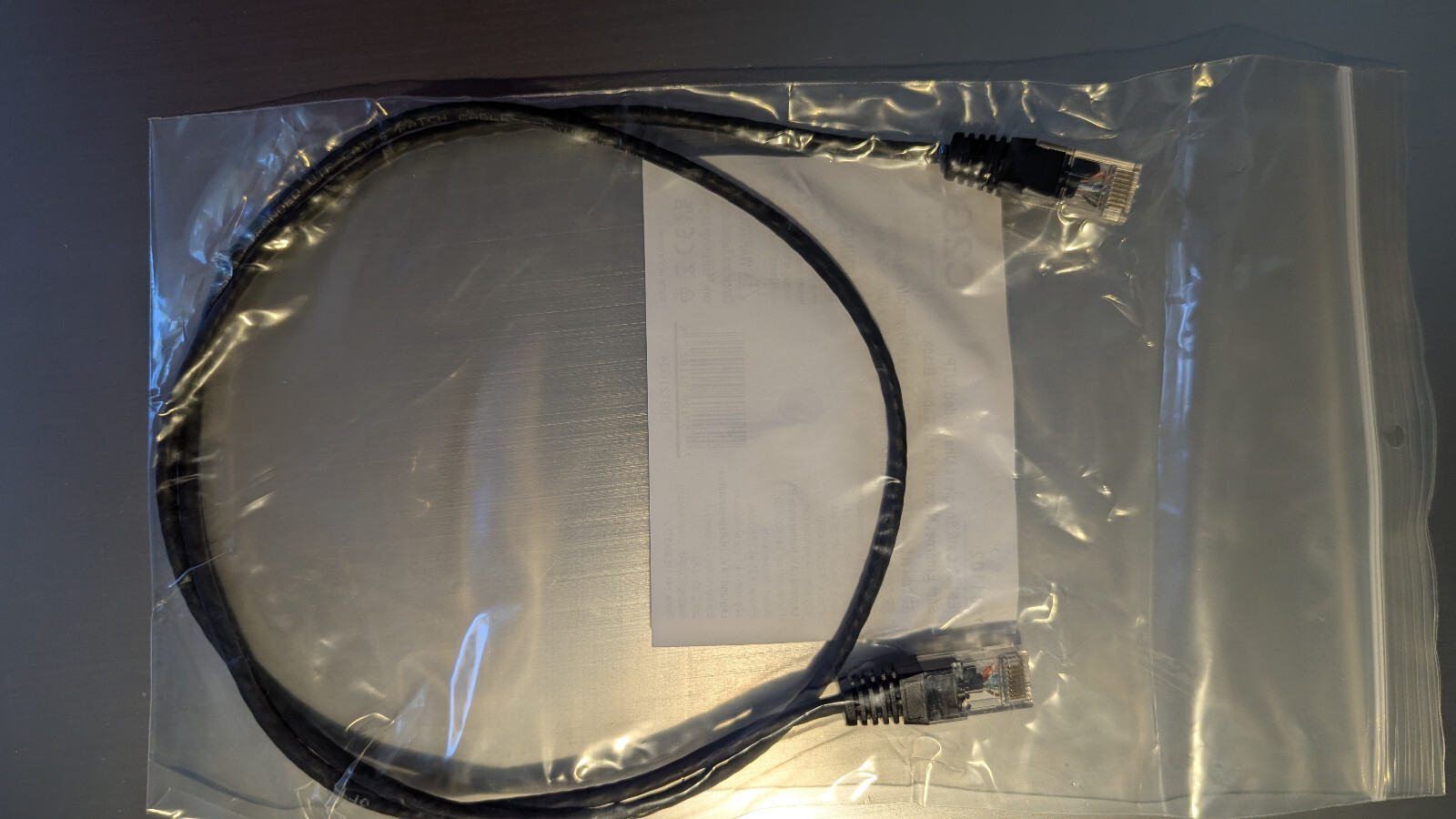 C2G 3-feet CAT6 Slim Ethernet Lot of 10 Network Patch Cables -Snagless- Black