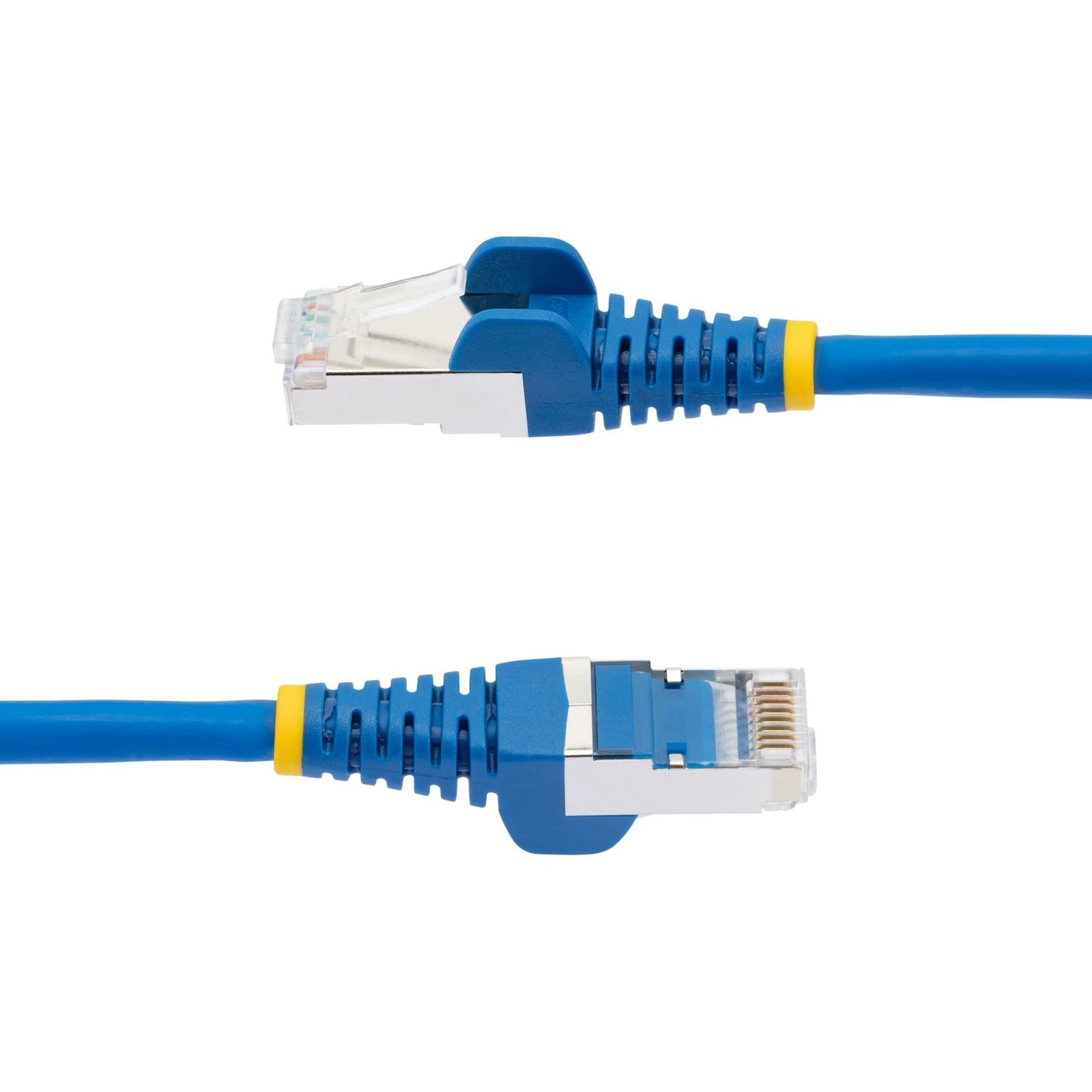 StarTech 15ft CAT6a Snagless S/FTP Ethernet Cable Blue NLBL15FCAT6APATCH