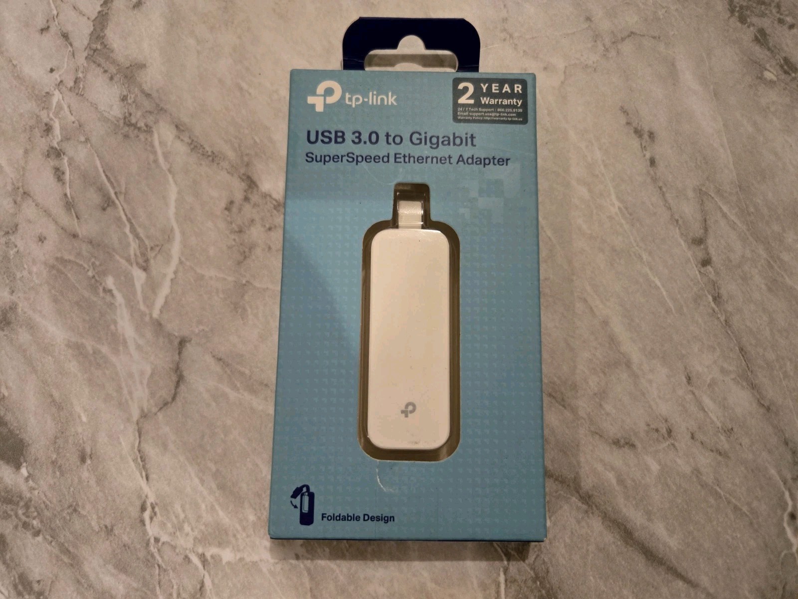 TP-Link USB 3.0 to RJ45 Gigabit Ethernet Network Adapter Brand New White