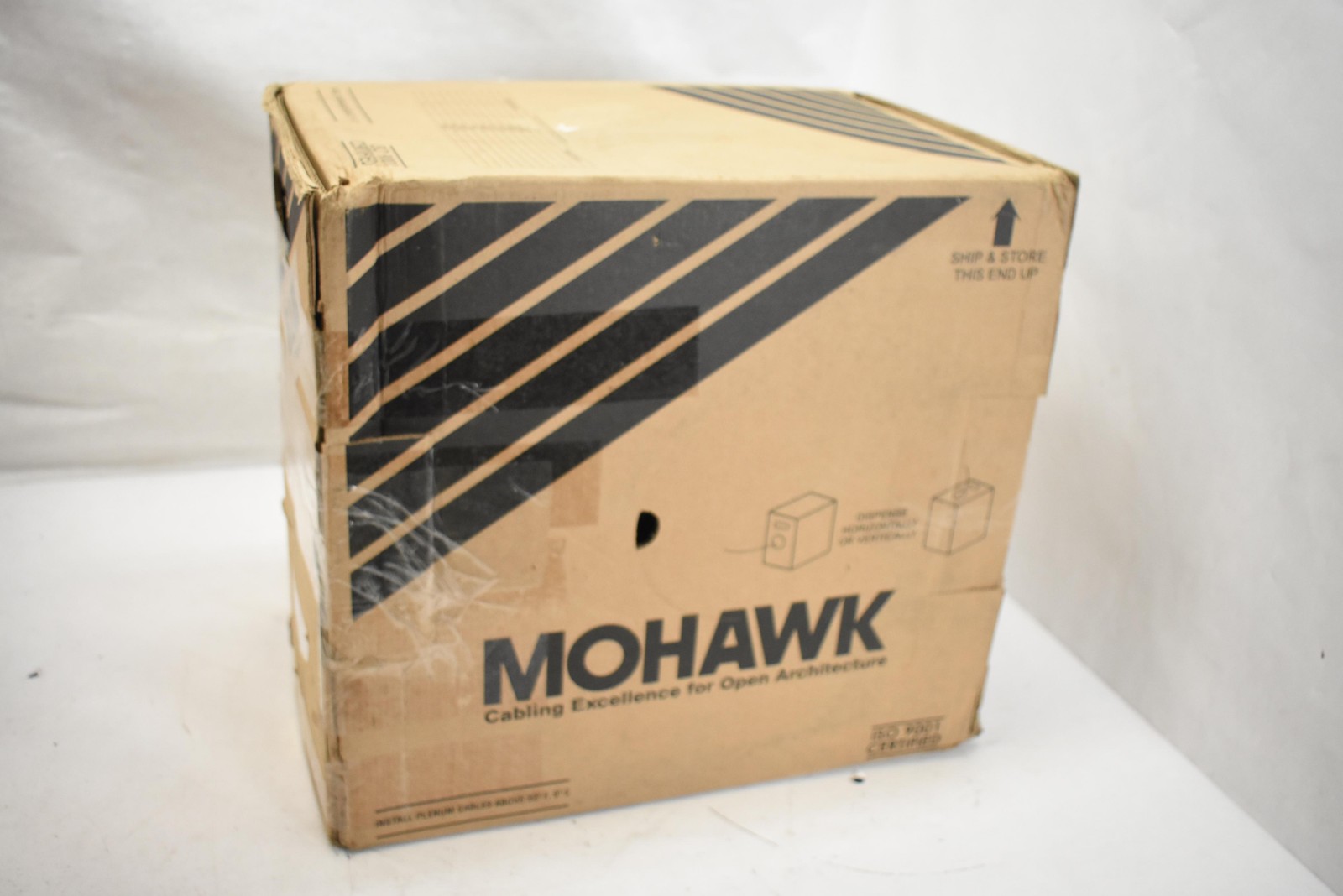 Mohawk cat6 E109048-30 Plenum LAN Cable ISO 9001 UL Certified 1000′ Bulk