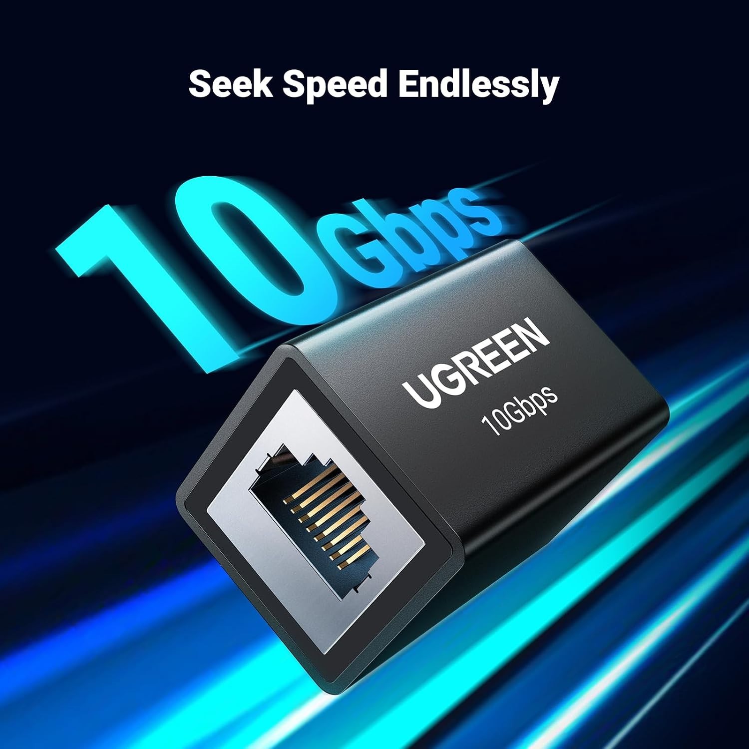 10Gbps Ethernet Extender with Aluminum Alloy Shell – 328ft Connectivity Solution