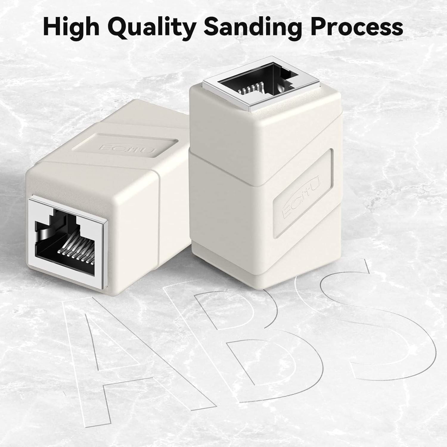RJ45 Coupler 2-Pack: Female to Female Ethernet Adapters for Reliable Connections