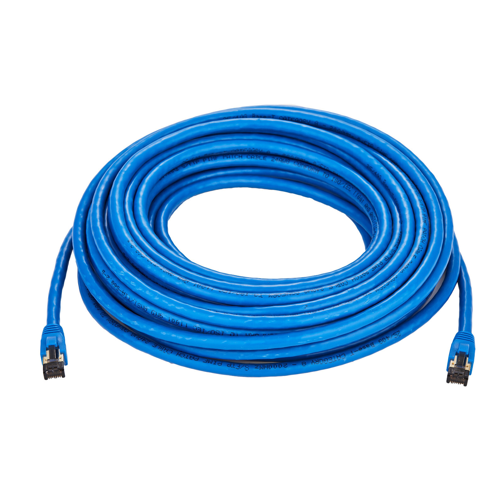 CAT8 Ethernet Cable Super Speed 40Gbps LAN Wire 0.5FT- 75FT Blue Multipack LOT