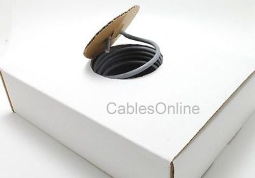 250ft Solid CAT6E CMR 550 Mhz, High-Performance 23 AWG Copper Bulk Cable, Gray