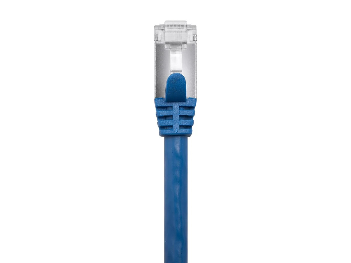 Monoprice Cat7 Ethernet Patch Cable – 3 feet – Blue | Flexboot RJ45 Stranded