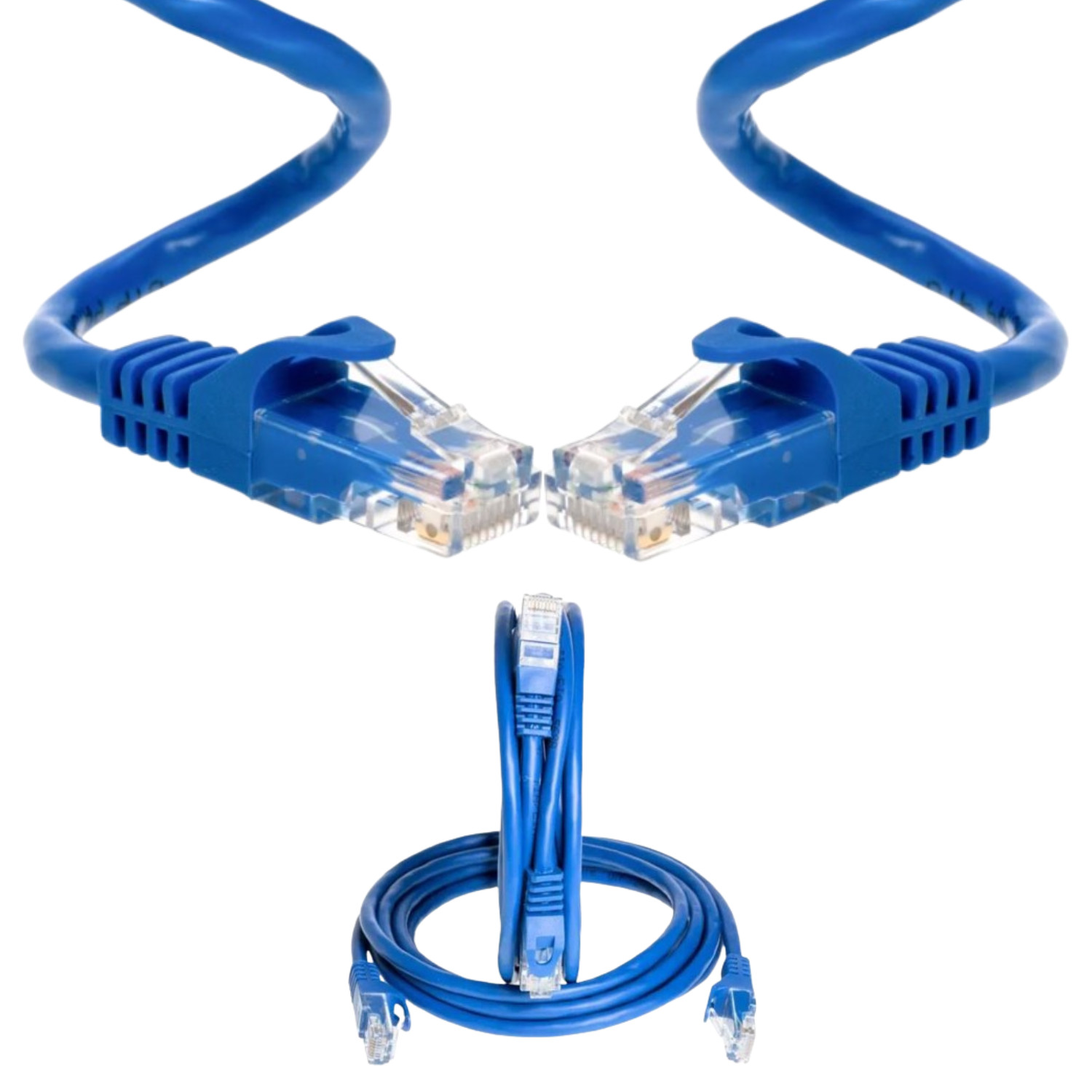 20 ft feet Cat5 Cable CAT5E RJ45 LAN Network Ethernet Router Switch Patch cord