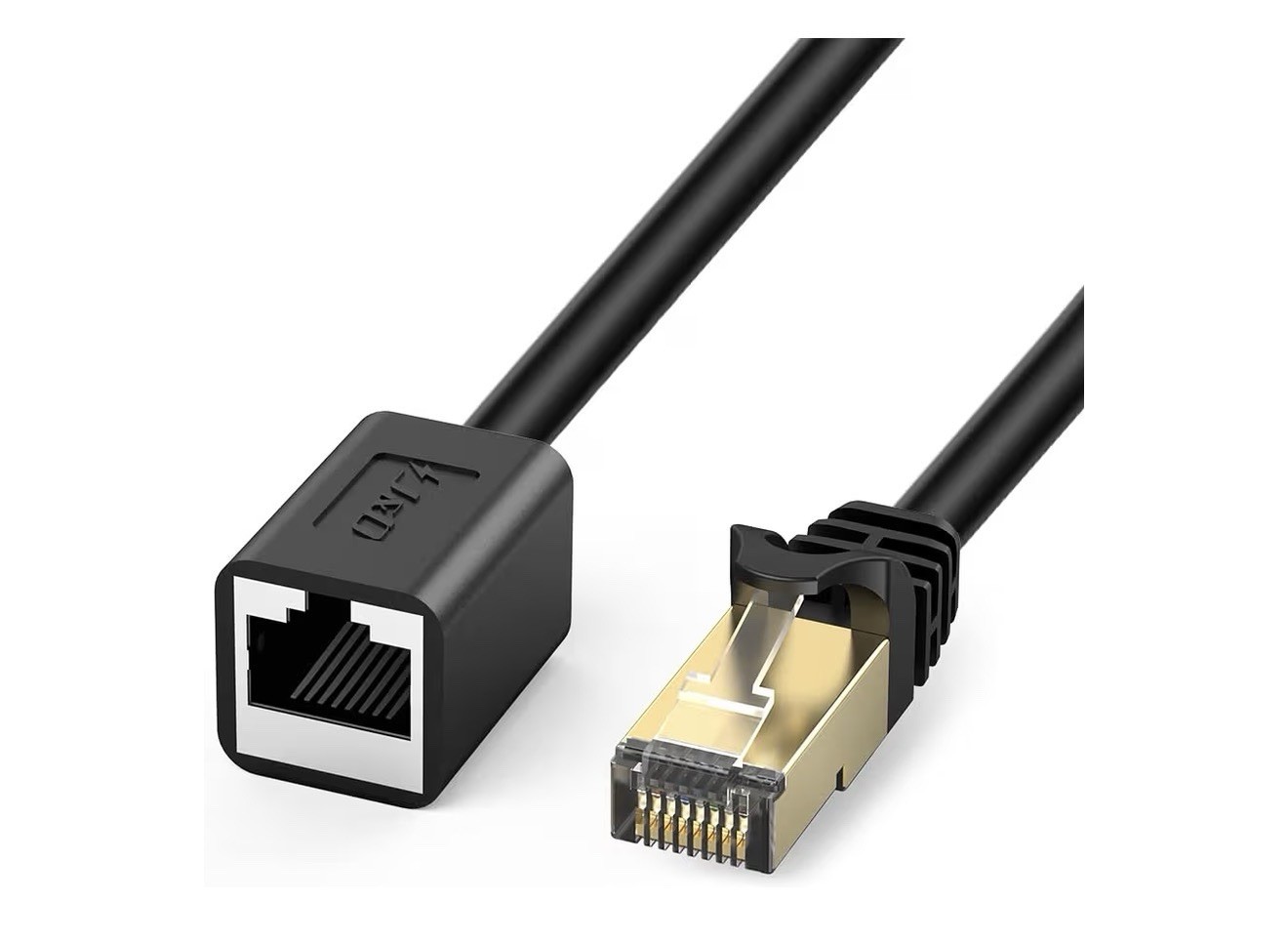 J&D Ethernet Extension Cable , Cat 6 Ethernet Extender Cable Adapter 6 Ft