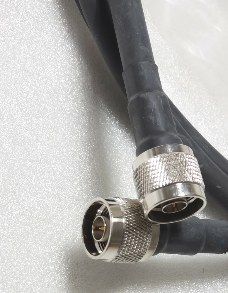 L-COM CA-NMNMT010 Cable Assembly Coaxial N-Type to N-Type 120.0″ (3.0m) 10.0′