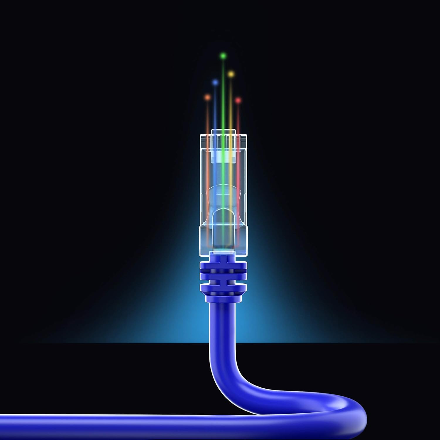 Outdoor Ethernet Cable 300Ft – CAT6 LAN Network Cable, Waterproof & Weatherproof