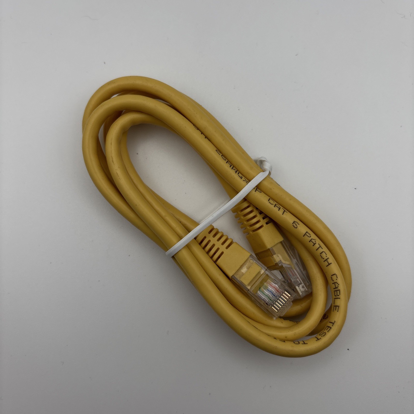 3 ft CAT 6 UTP Patch Cable EIA/TIA Yellow