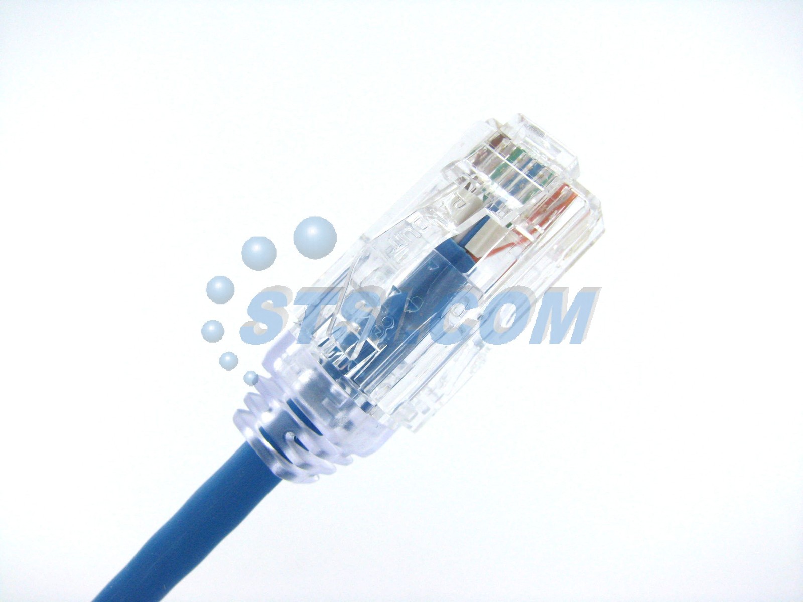 Panduit UTP28SP4BU Cat6 28awg Network Patch Cable, 4 Ft Blue ~STSI