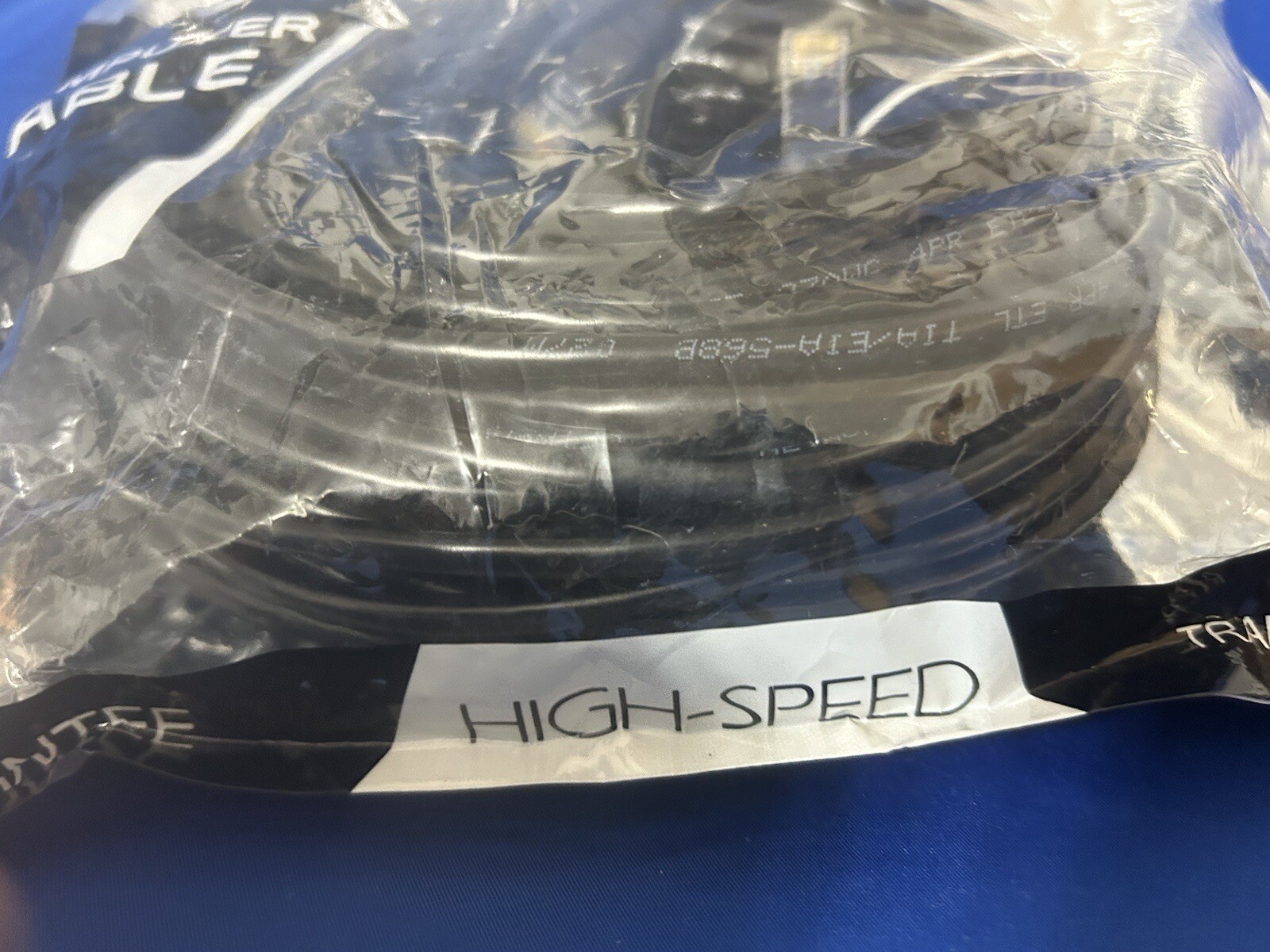 2x 75 Feet CAT6e/CAT6 Ethernet LAN Network RJ45 Patch Cable Black