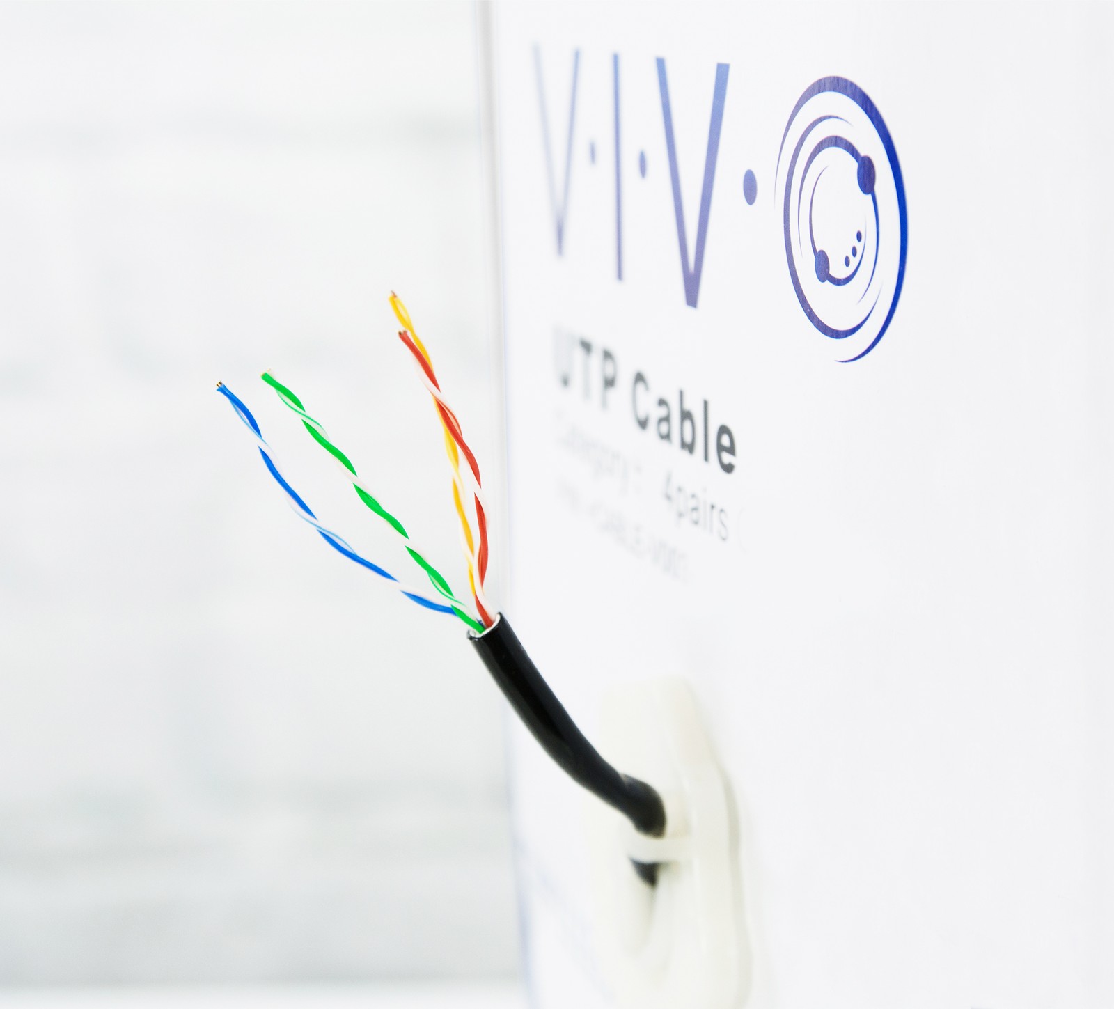 VIVO 500ft bulk Cat5e LAN Ethernet Cable UTP Cat-5e Waterproof Outdoor Burial