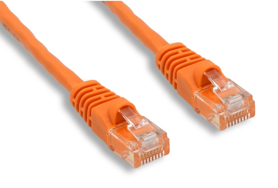 Cat6 550MHz copper patch cable booted 1ft 2ft 3ft 5ft 6ft 7ft 10ft Lot of 1,5,10
