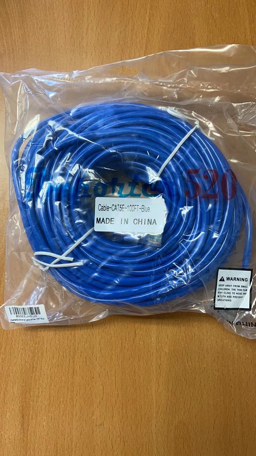 UL Listed complies TIA/EIA Cable 100 Feet Supports Cat6 Cat5e Cat5 Standards