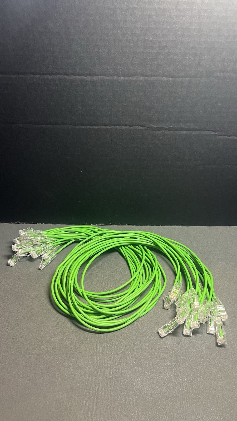 18 Pak Patch Cables Cat6/ Cat6a 3ft 30G Support, Snagless Patch Panel to Switch
