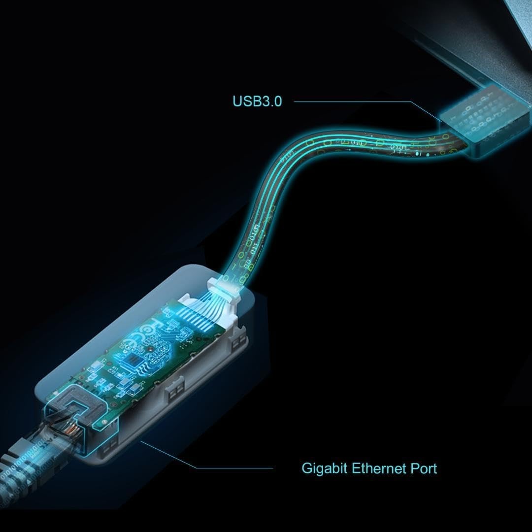 TP-Link USB 3.0 to RJ45 Gigabit Ethernet Network Adapter -supports Nintendo Sw.