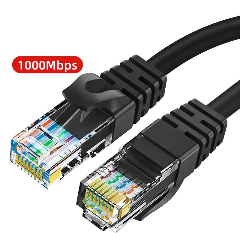CAT6 RJ45 Ethernet Cable Network LAN Patch Cord Lead Fast Speed Router to PC NEW