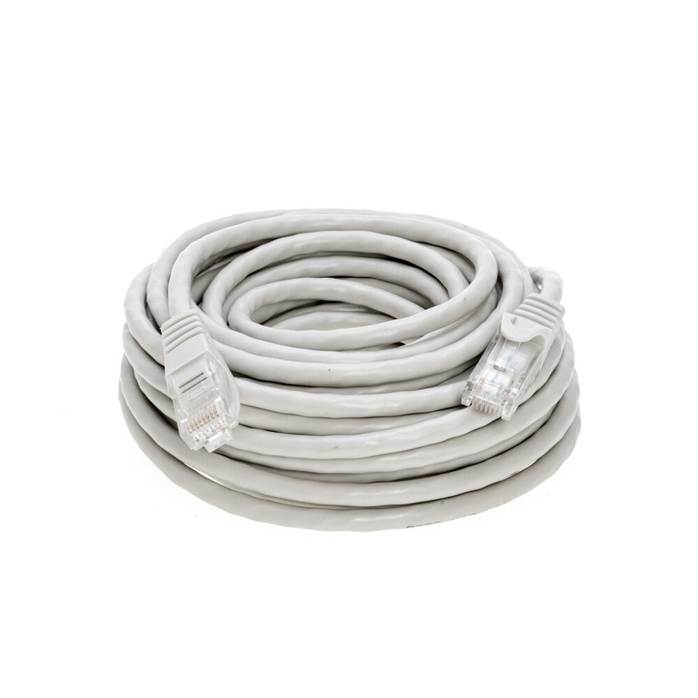 CAT6e / CAT6 Network Patch Cable RJ-45 Ethernet LAN Cable Gray 25FT – 200FT LOT